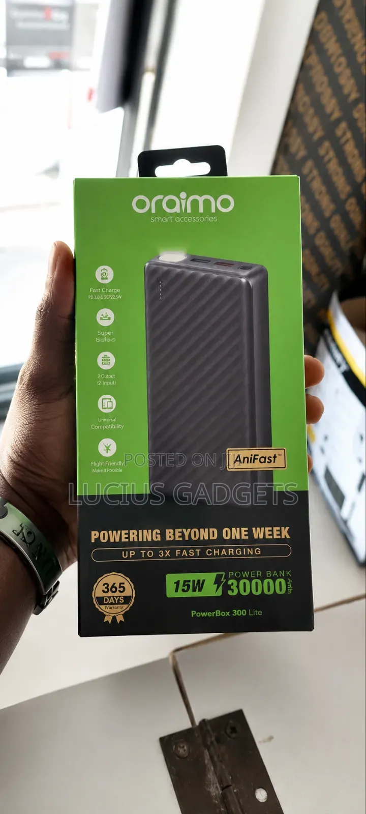 Oraimo 30,000mah Power Bank (30000)