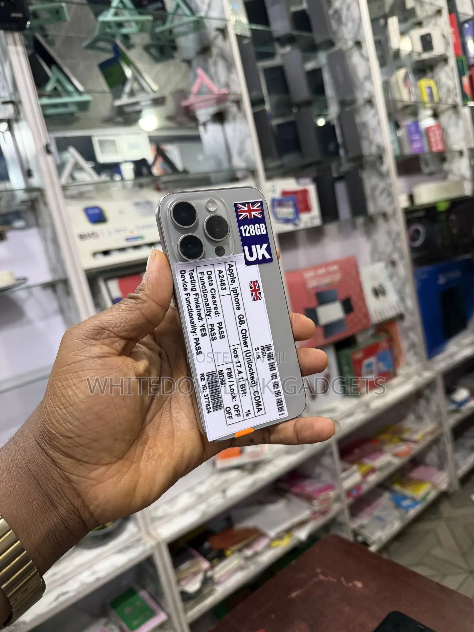 Apple iPhone 15 Pro 128 GB Silver