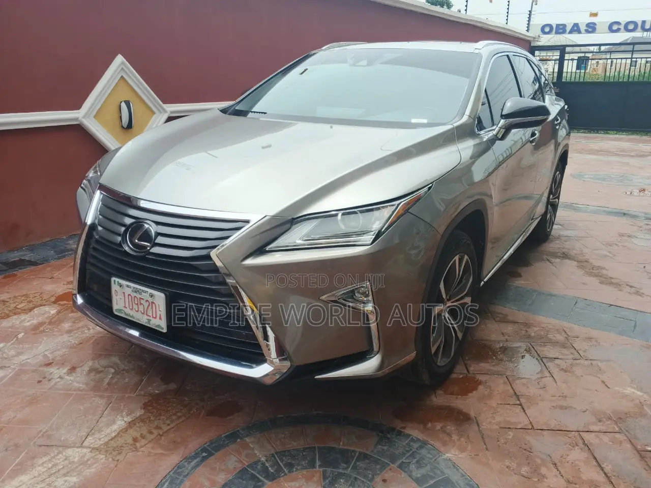 Lexus RX 350 FWD 2019 Gray