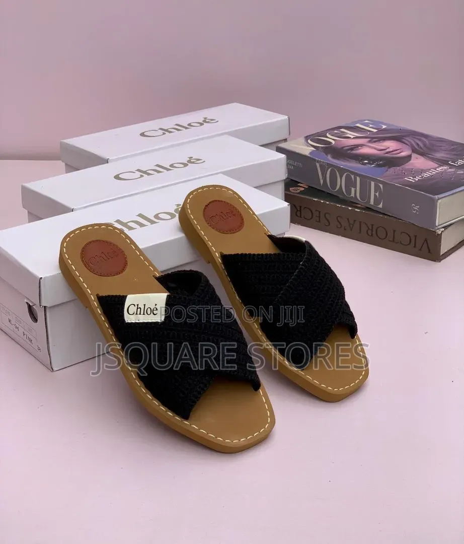 Chole Ladies Flat Slippers Available in Displayed Colours