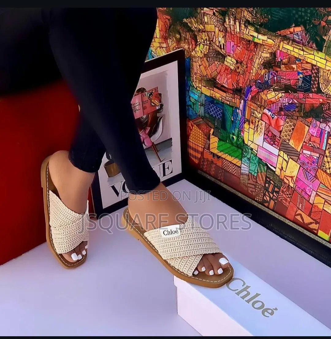 Chole Ladies Flat Slippers Available in Displayed Colours