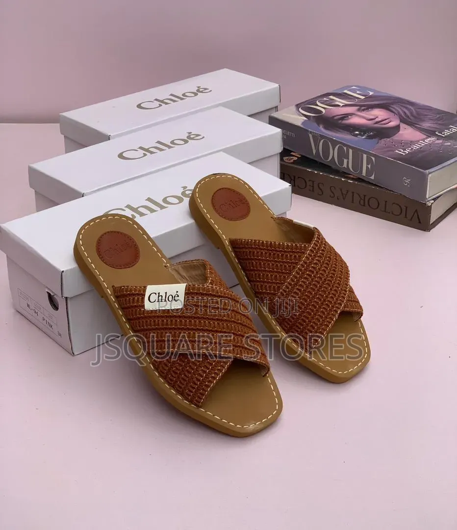 Chole Ladies Flat Slippers Available in Displayed Colours
