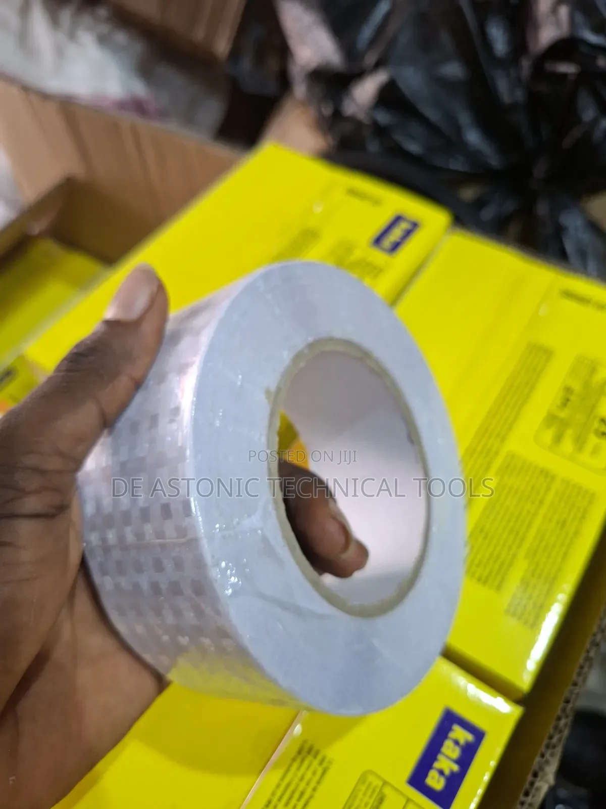 2" By 50m White/Ash Adhesive Tape