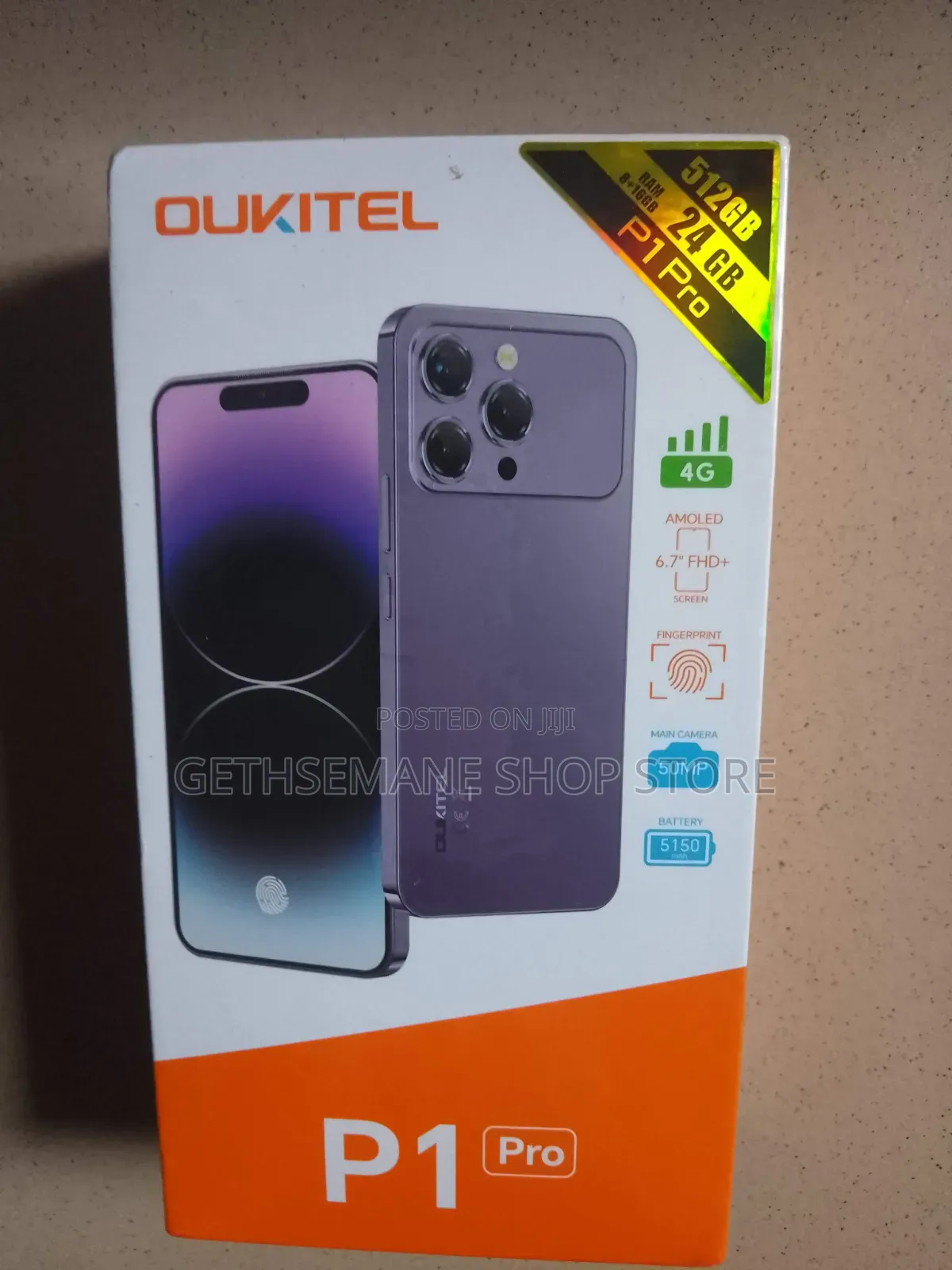 New Oukitel WP19 256 GB Black
