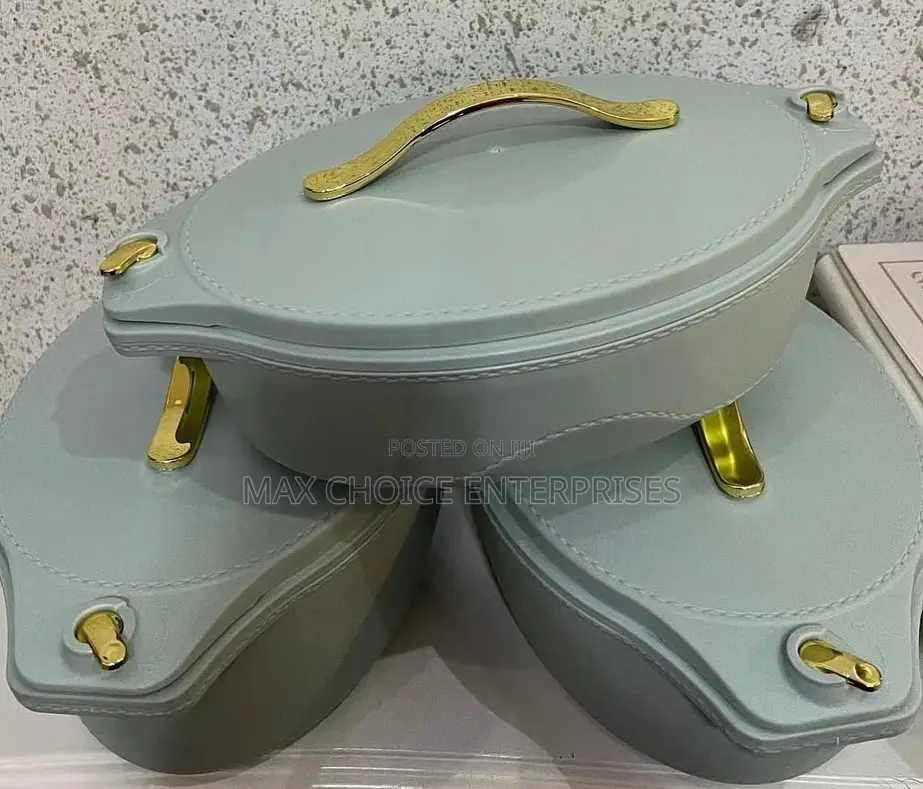 3 Sets Insulated Dinner Plates( Casserole)