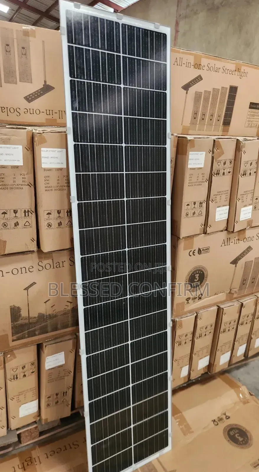 20 Eyes 250w All In One Solar Street Light
