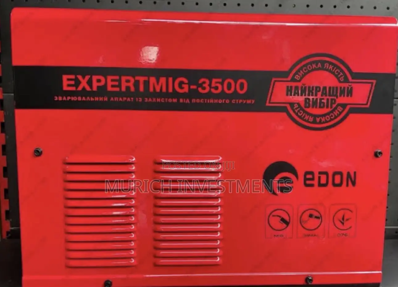 Edon Expert Mig 3500 Industrial Welding Machine With Wire Feeder 350a
