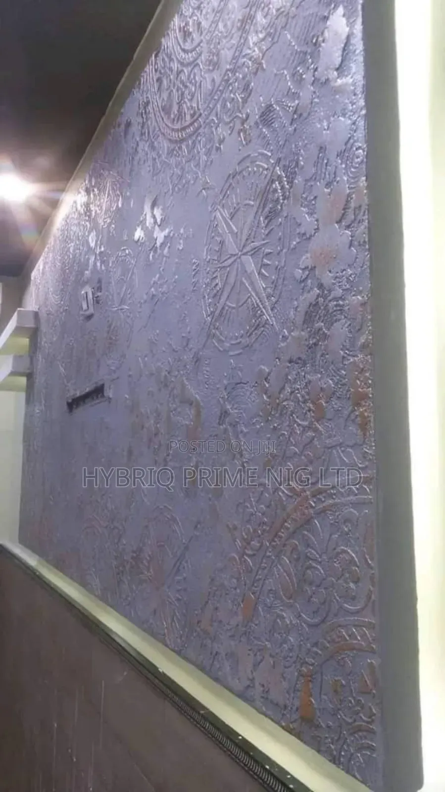 Modern Stucco Wall Finishing in Ibadan – Interior Exterior