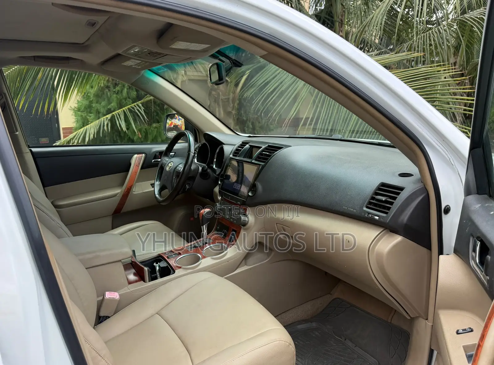 Toyota Highlander Limited 4x4 2008 White