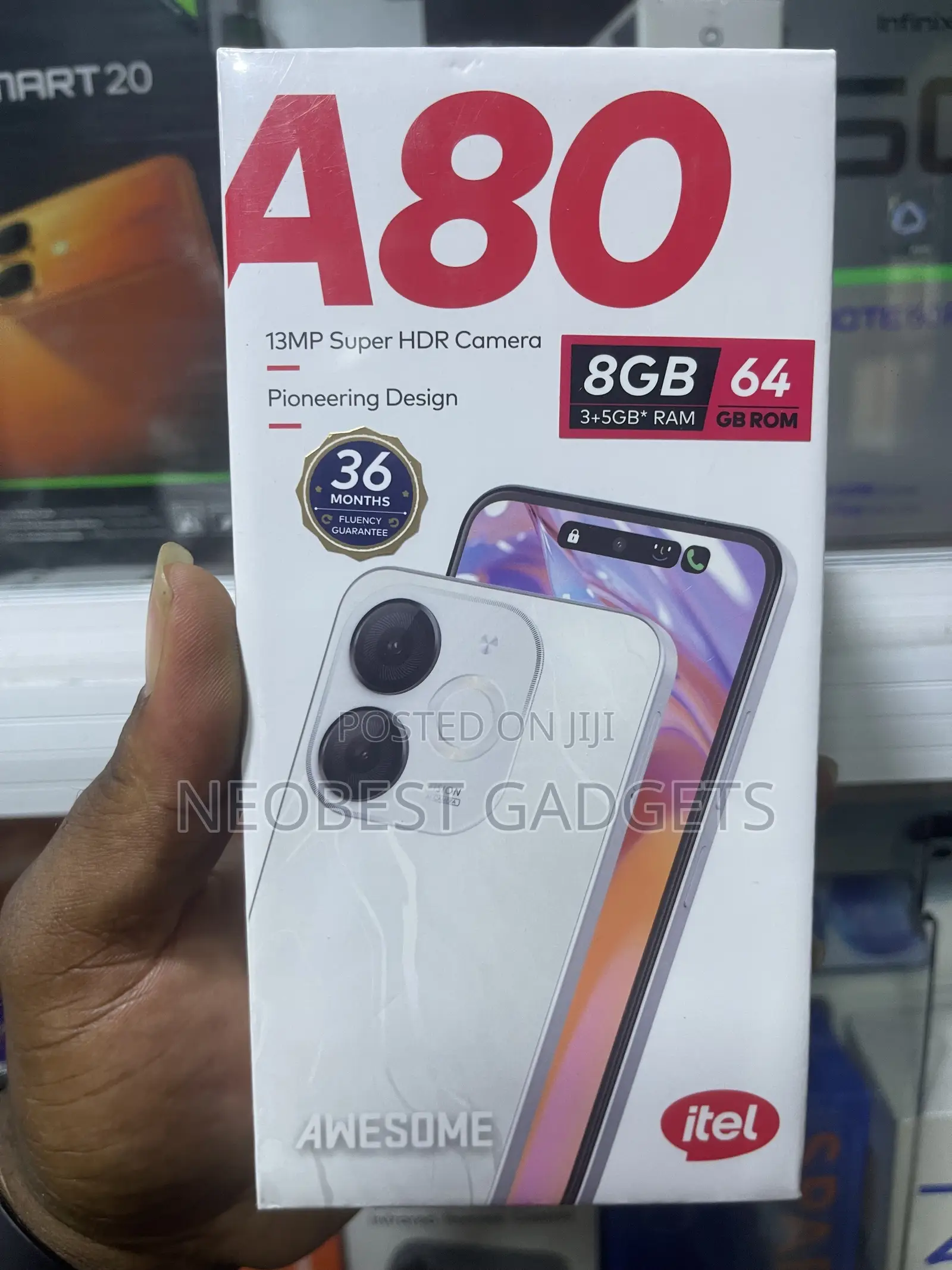 New Itel A80 64 GB