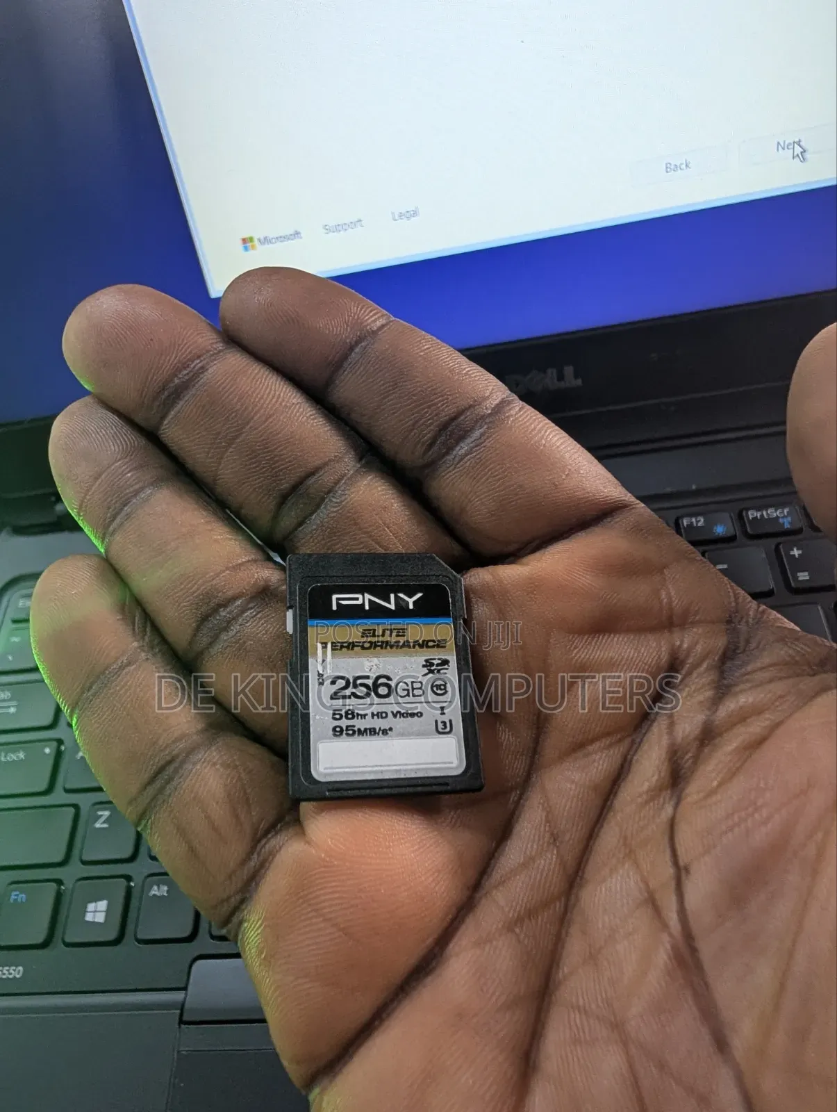Original Pny Elite Performance Memory Card 256 Gb