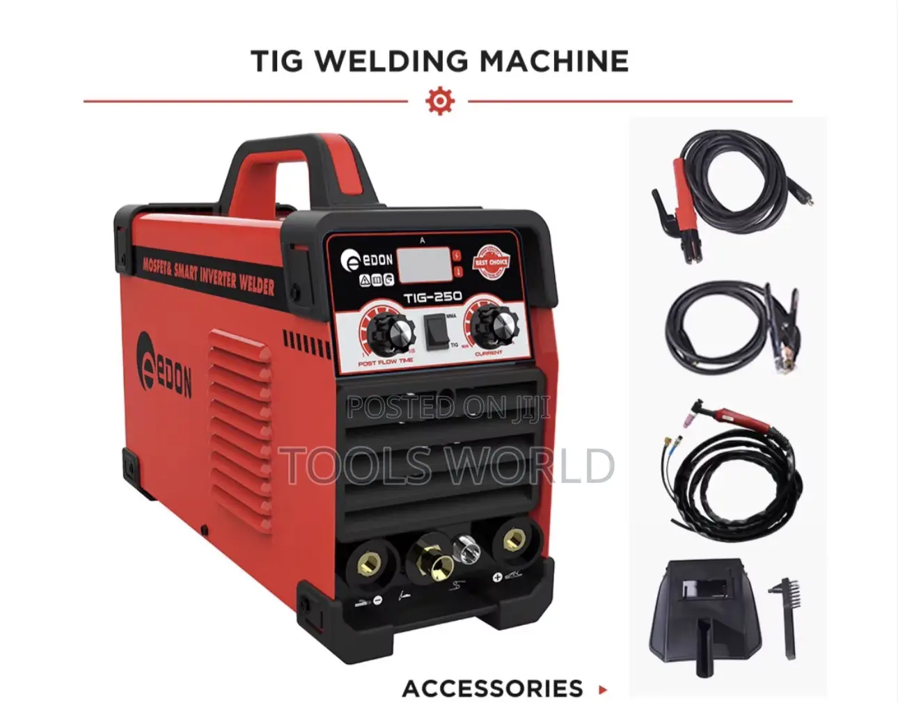 Edon Tig-250 – Precision Tig/Mma Welding Machine