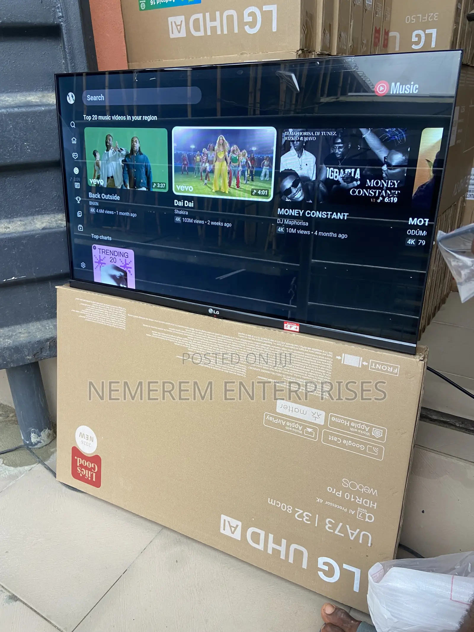 Brand New Lg 32 Inch Uhd Ai Smart Tv - Ua73 (2026 Model)