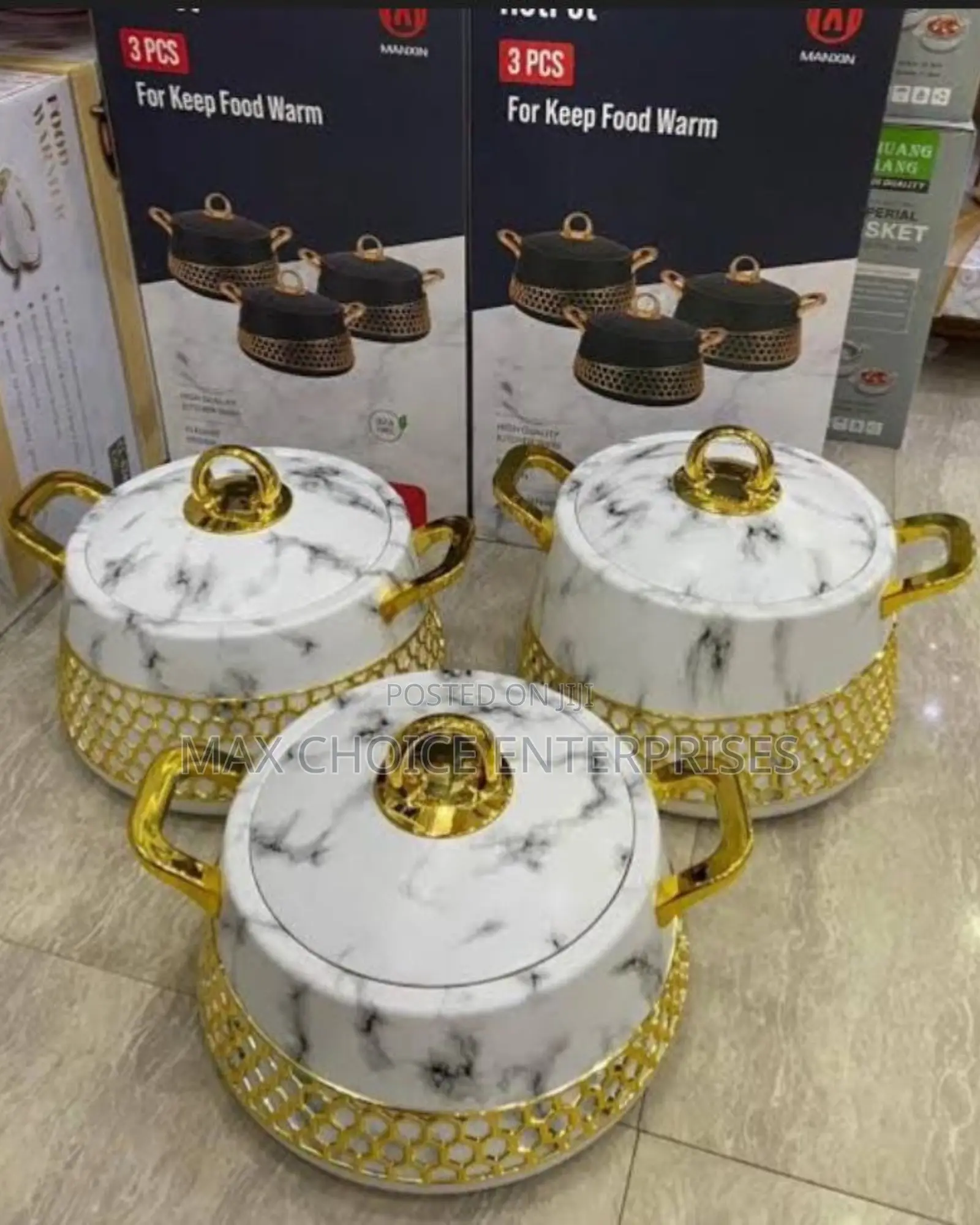 3-Piece Insulated Hot Pot Casserole Set