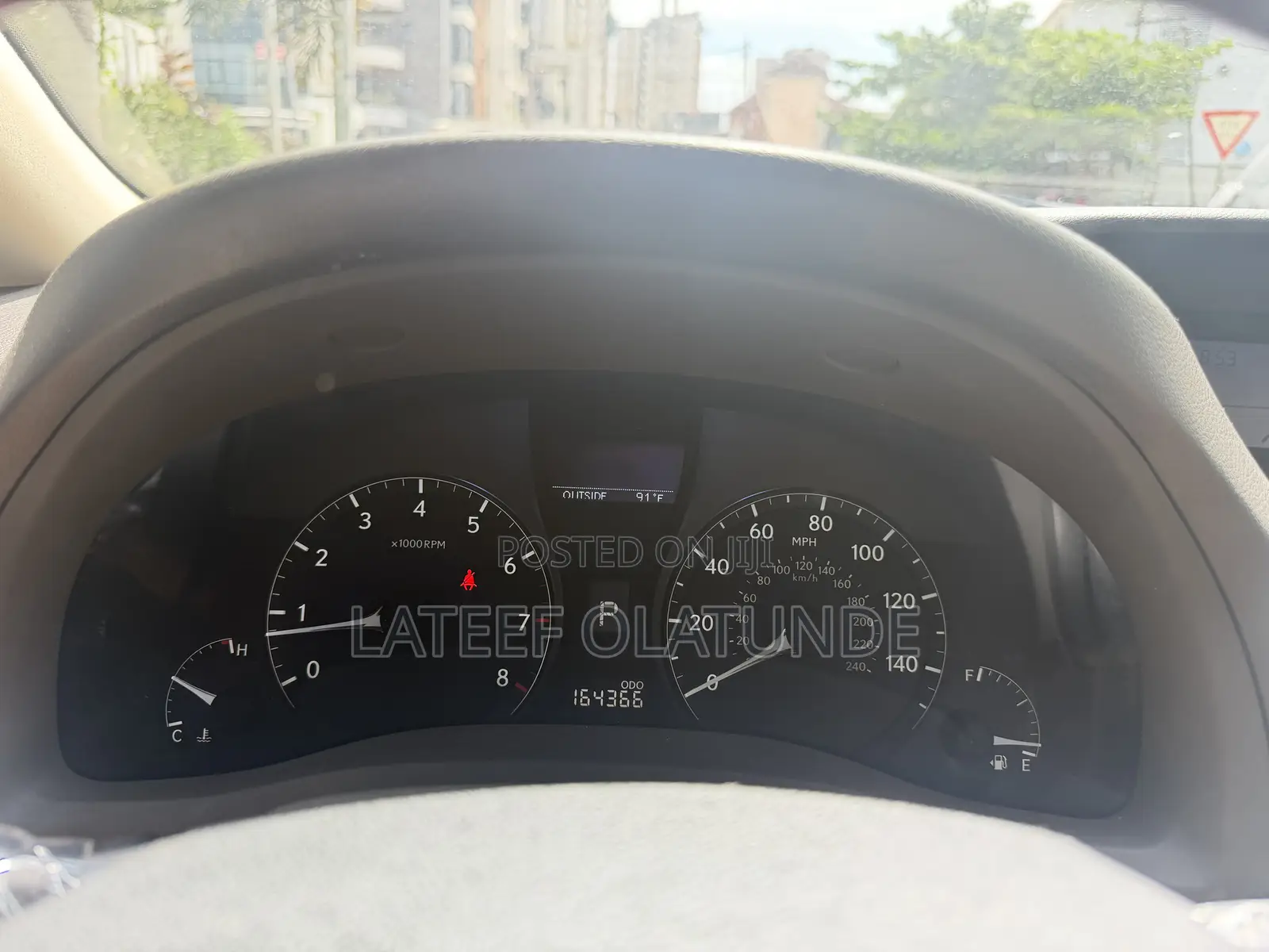 Lexus RX 350 2011 Red