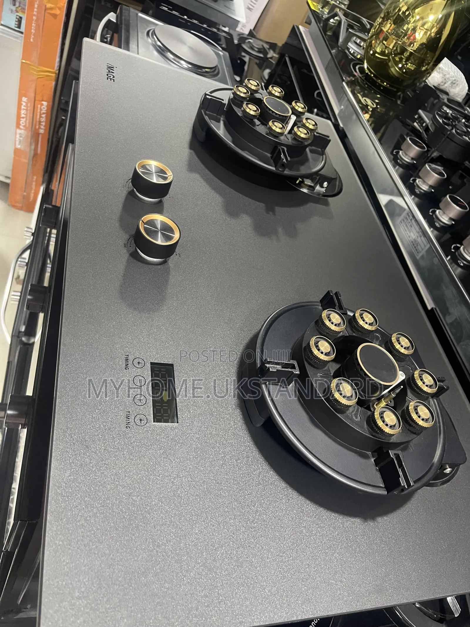 Image Brand Built-in Digital Gas Hob Matt