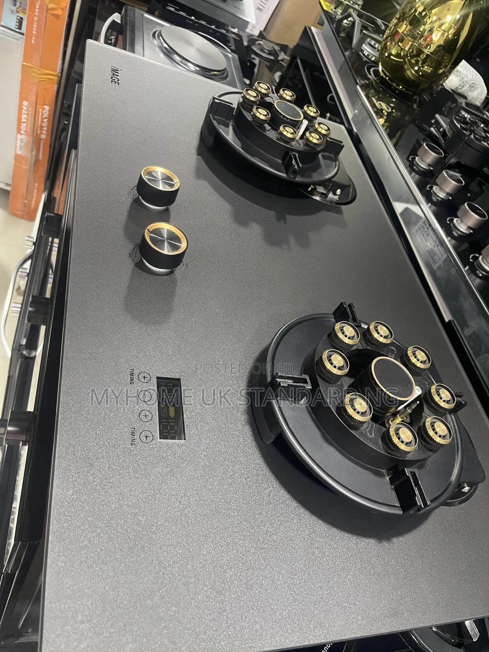 Image Brand Built-in Digital Gas Hob Matt