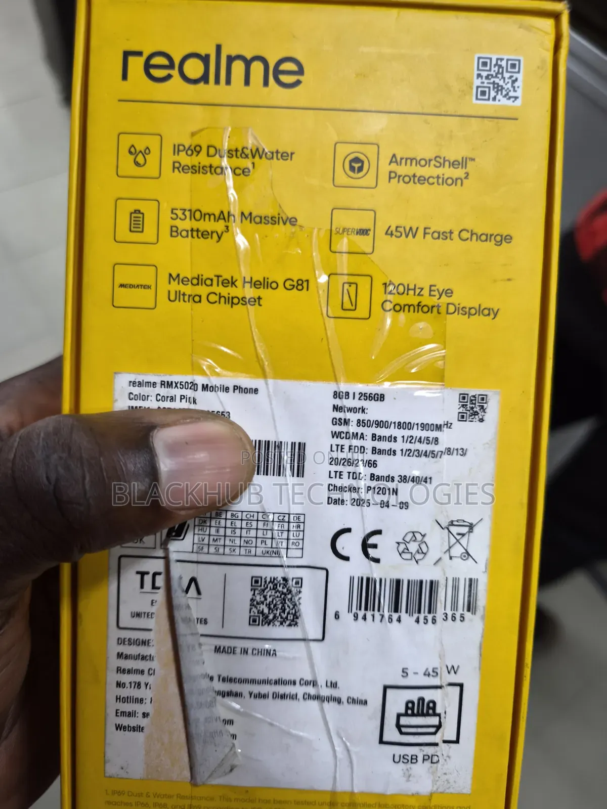 Realme C75x 256 GB Pink