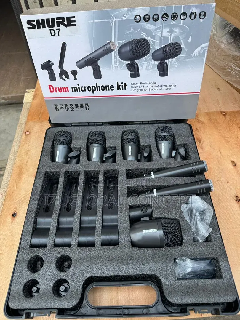 Shure D7 Drum Microphone Kit