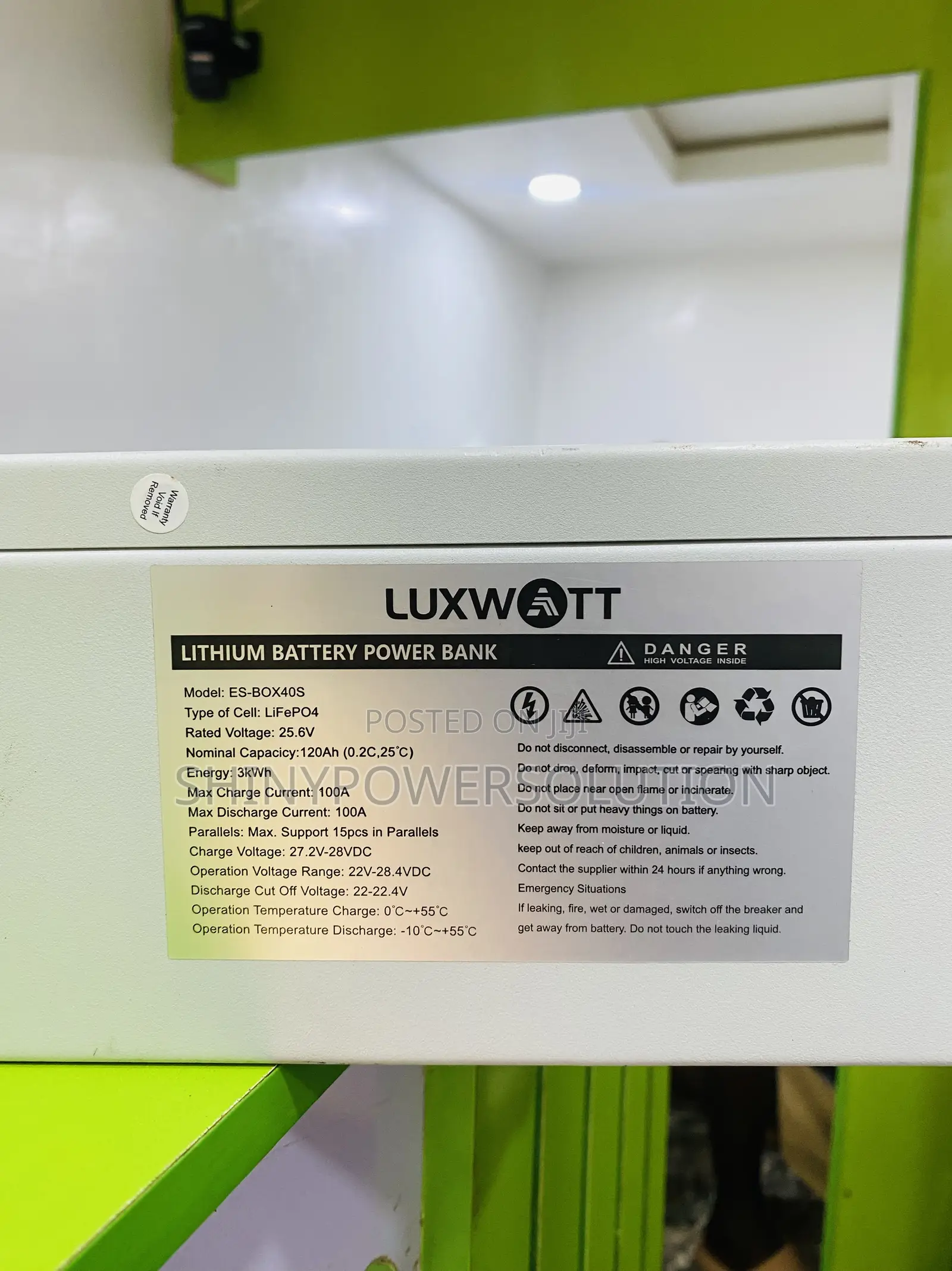 3kwh/24v Lithium Battery Luxwatt