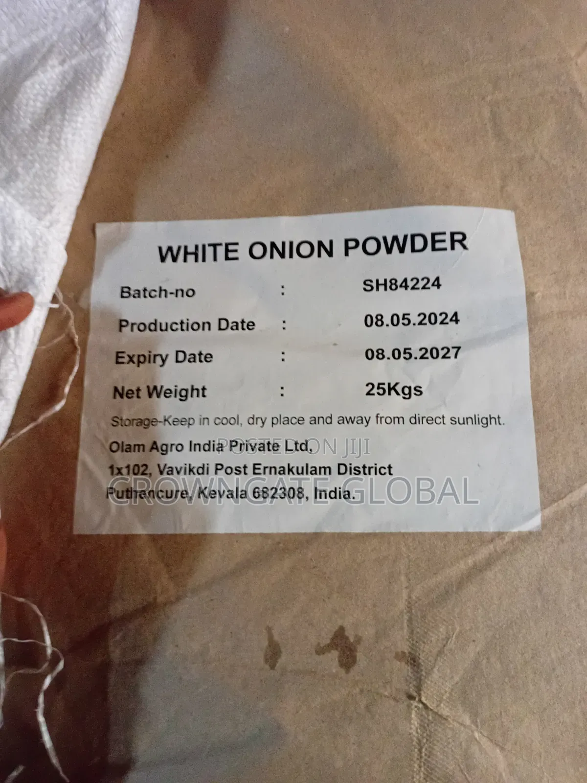 Imported White Onion Powder