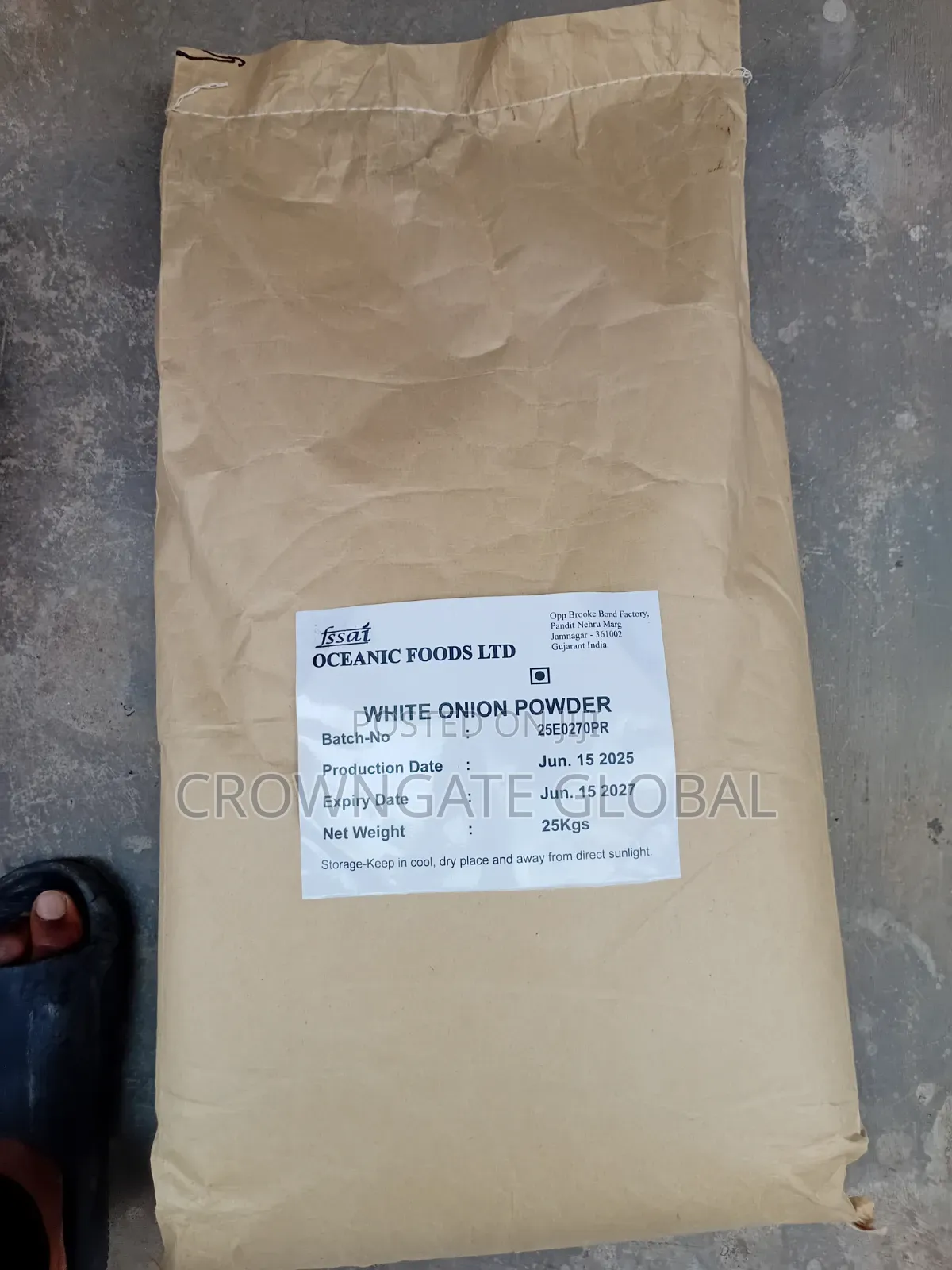 Imported White Onion Powder