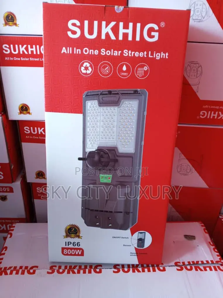 Solar Street Light With CCTV Camera