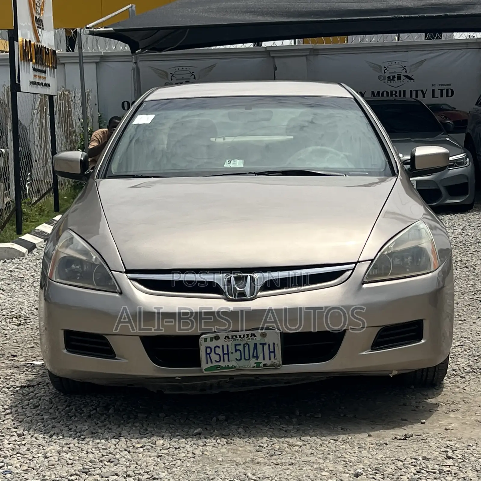 Honda Accord 2007 Gold