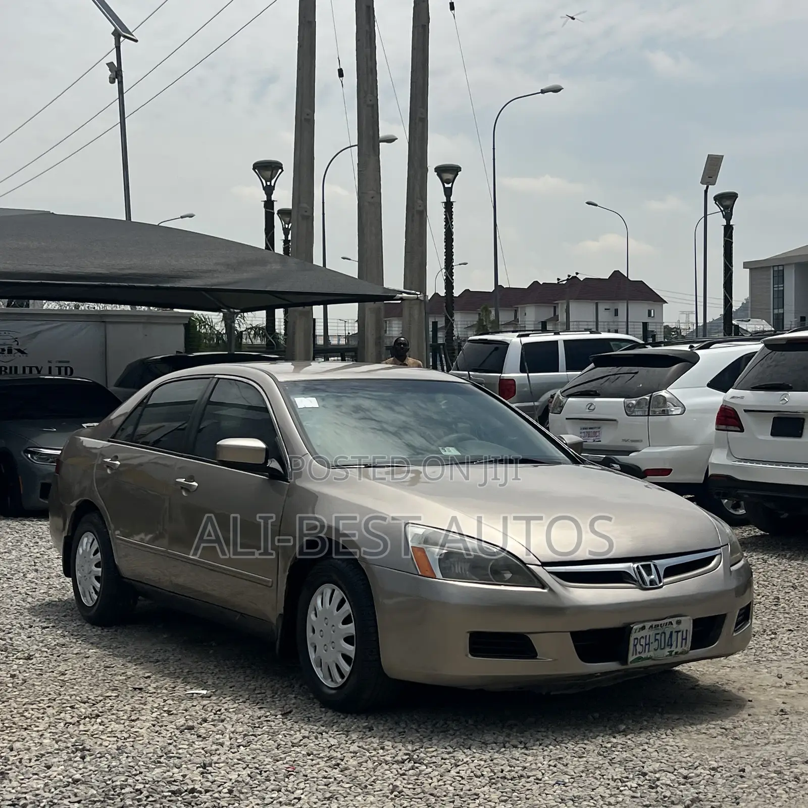 Honda Accord 2007 Gold
