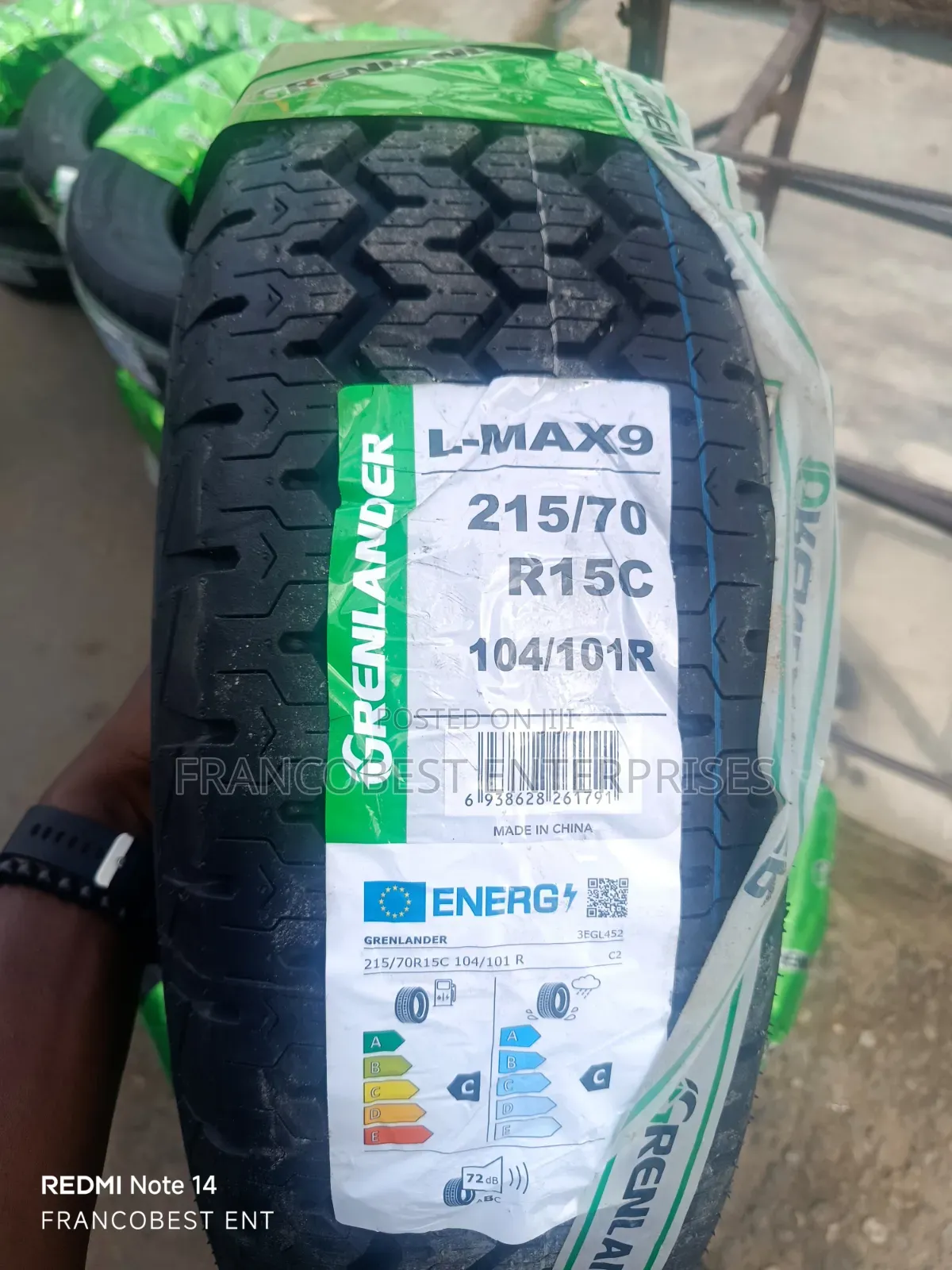 215/70r15c Grenlander Tire