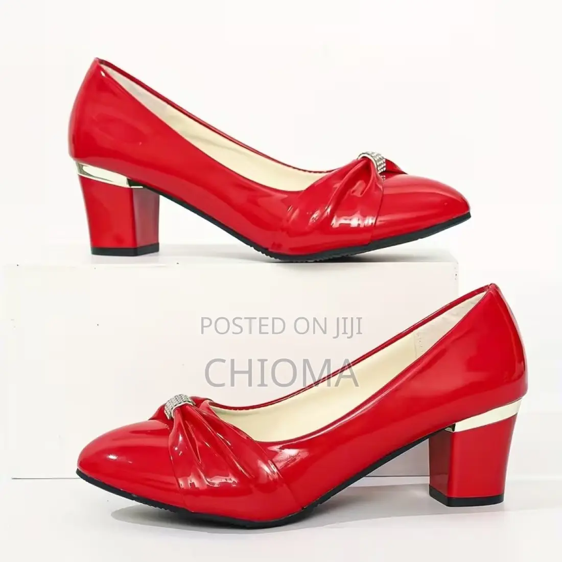 Ladies Red Shoes for Corporate Formal Occasions (Size 40-42)