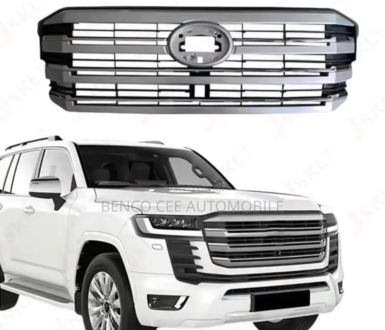 Original Front Grill Toyota Land Cruiser 2023 to 2026 Model