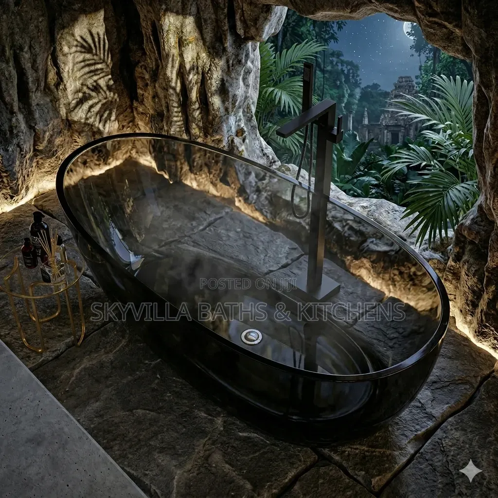 The Ultimate Smoked Translucent Freestanding
Bathtub