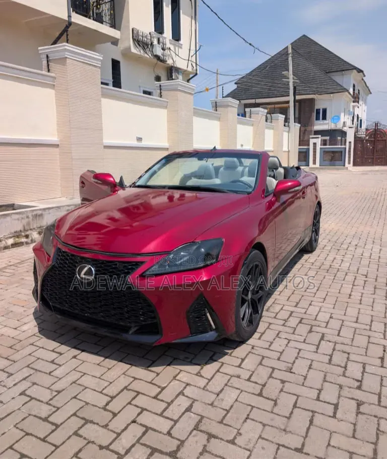 Lexus IS 350 C 2011 Burgundy