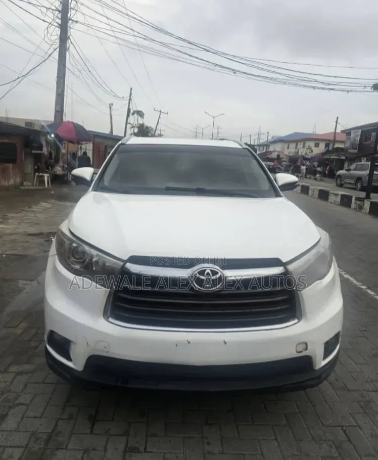 Toyota Highlander 2015 White