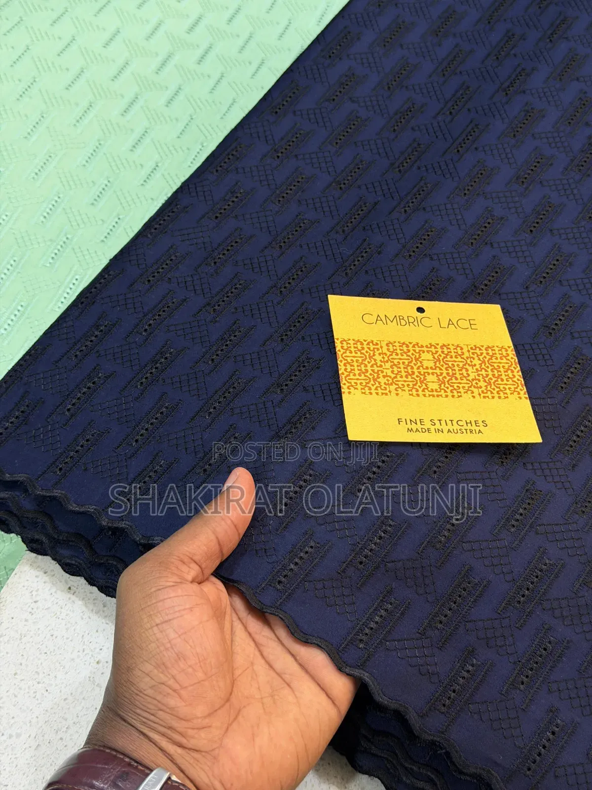 Premium Quality Italian Jimmy Carter Lace /#25000 Per Yard