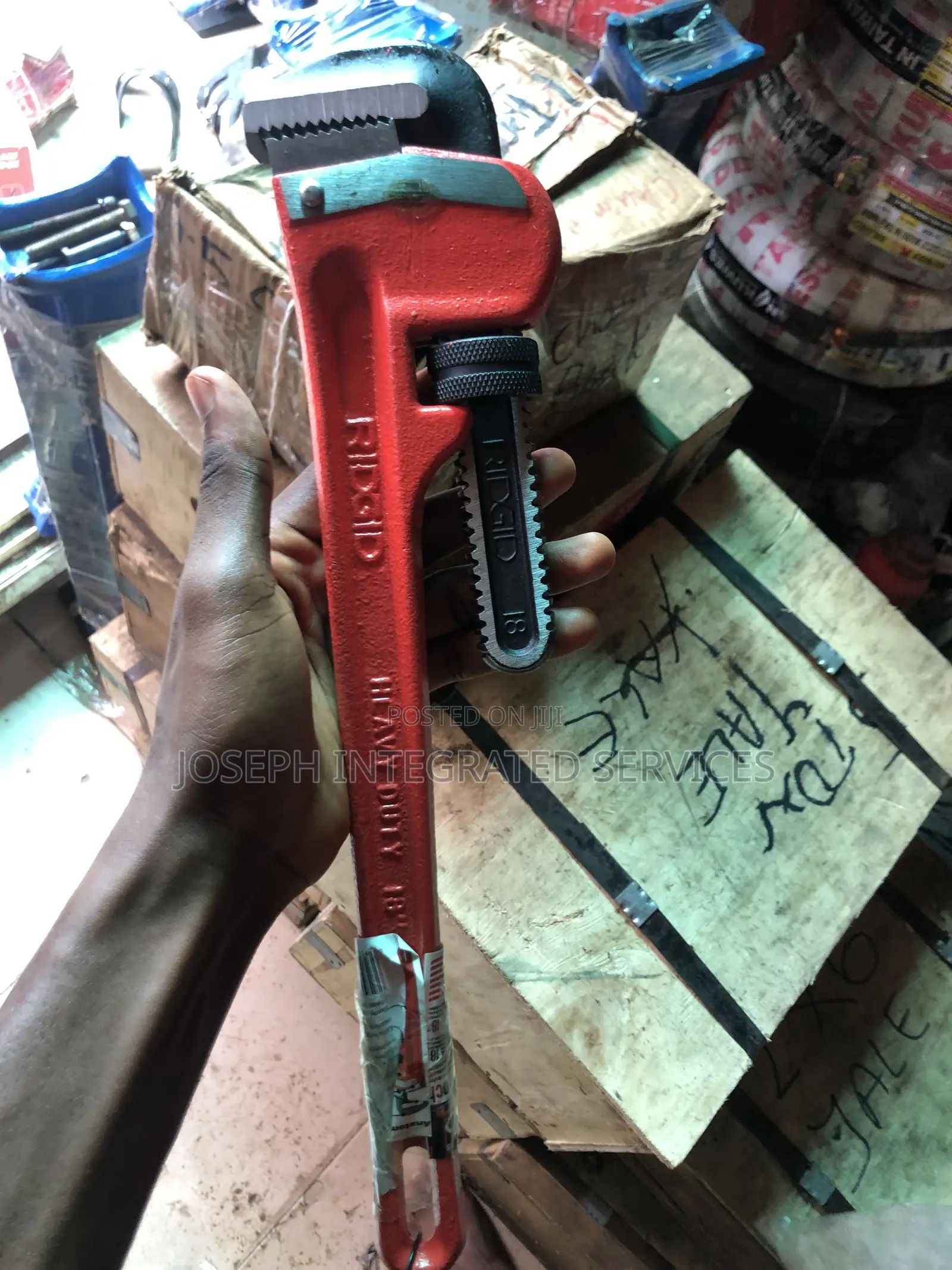 Ridgid 18-Inch Straight Pipe Wrench