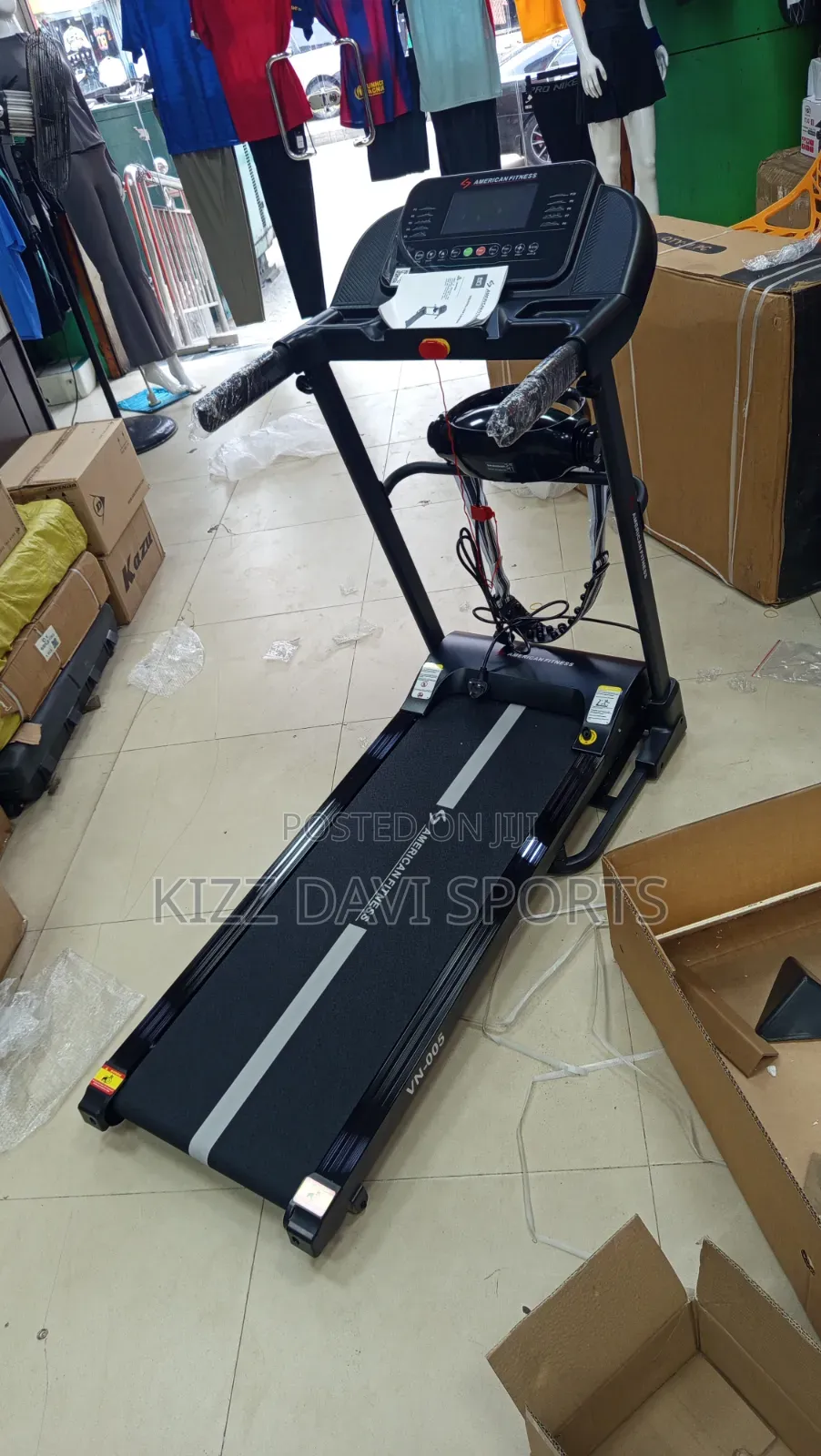 2 Hp Treadmill American Fitness With Massage