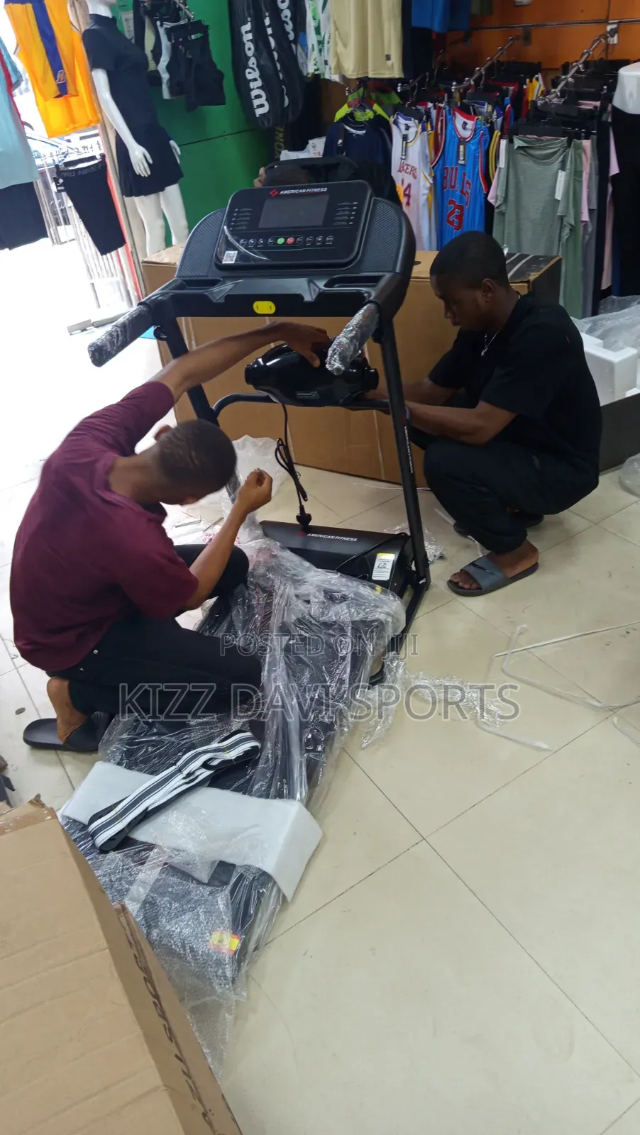 2 Hp Treadmill American Fitness With Massage