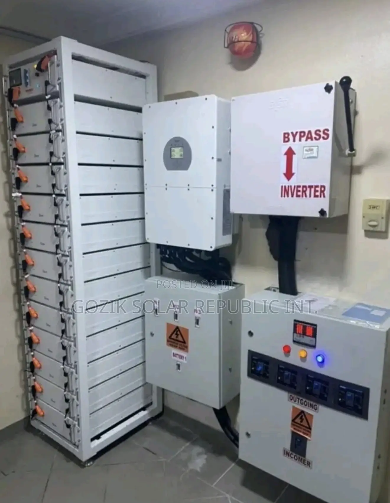 50kva and 60kwh Lithium Battery Solar System Supply/Installation