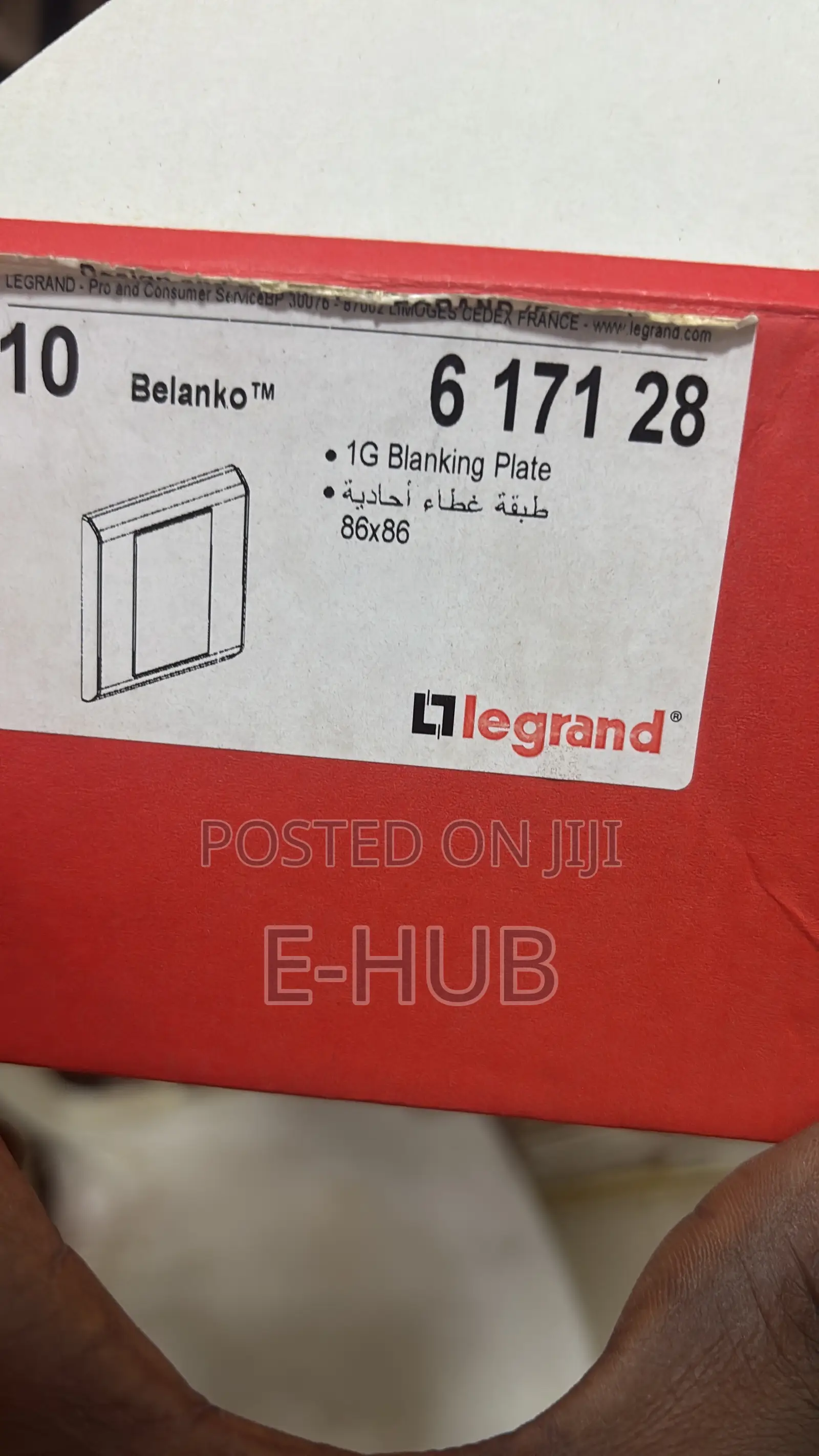 Cover Box 3/3 Legrand