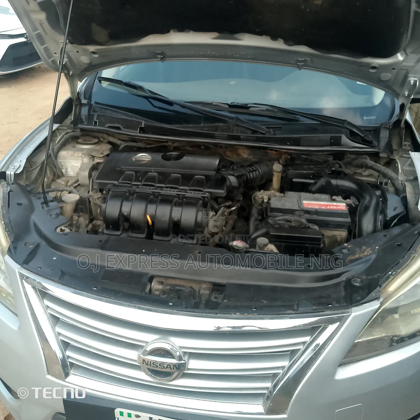 Nissan Sentra S 4dr Sedan (1.8L 4cyl CVT) 2014 Silver