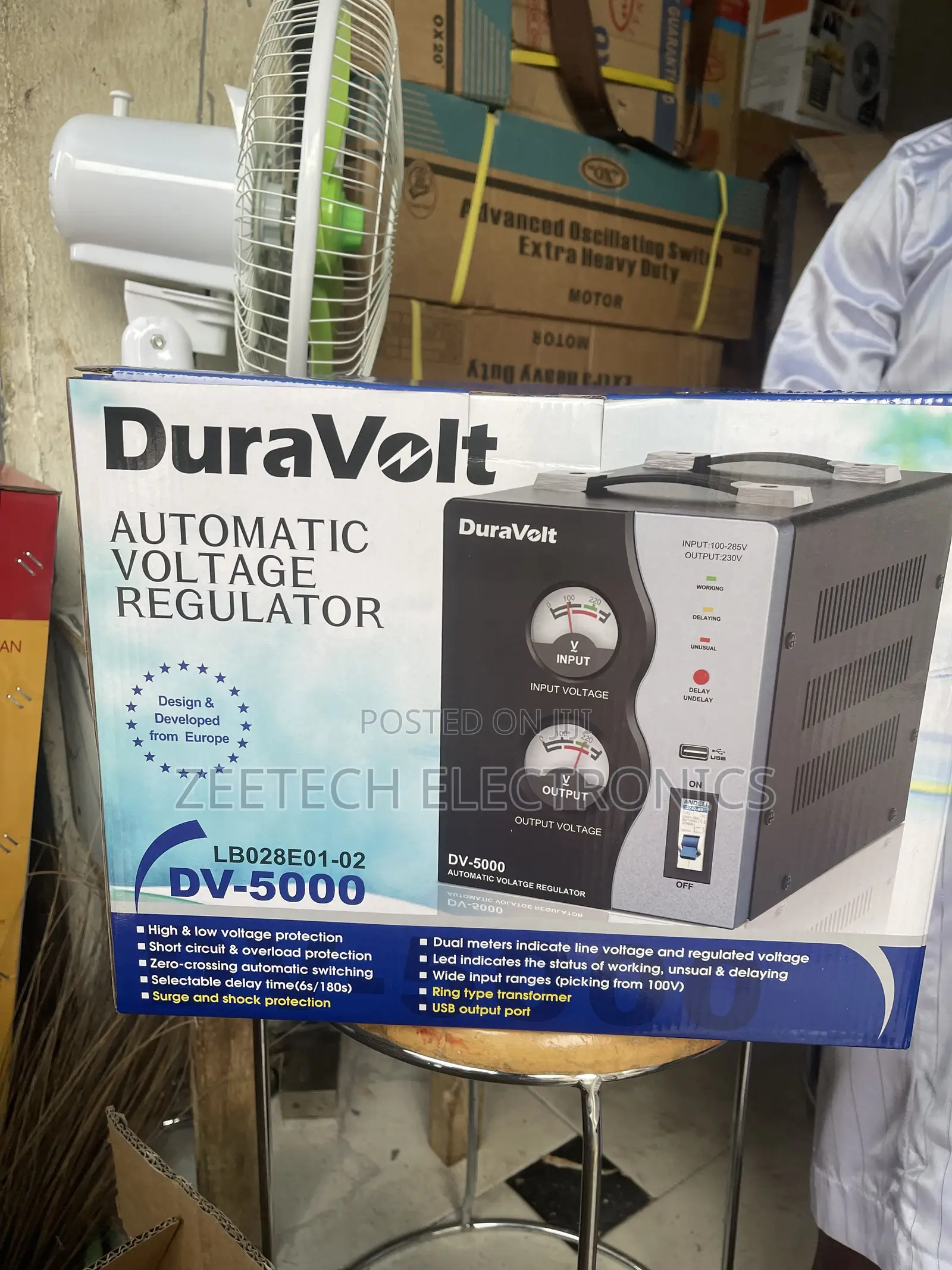 Duravolt 5000watt Floor Stabilizer