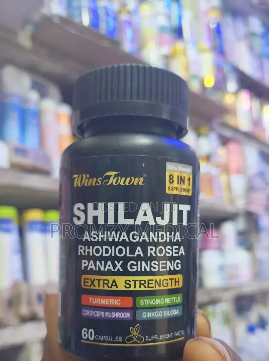 Shilajit Ashwagandha 8 in 1 Supplement