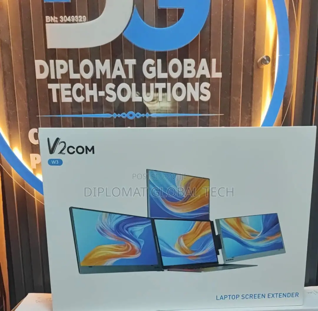 V2com W3 15.6" Quad Screen Laptop Extender Fhd Usb-c Portable Monitor