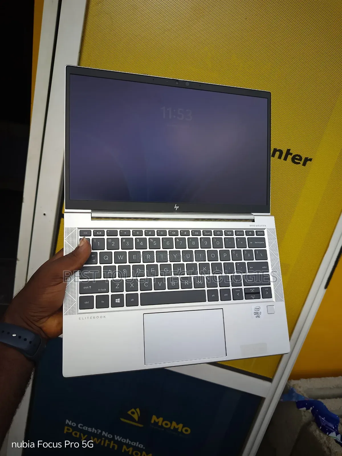 Laptop HP EliteBook 830 G7 8GB Intel Core i7 SSD 256GB