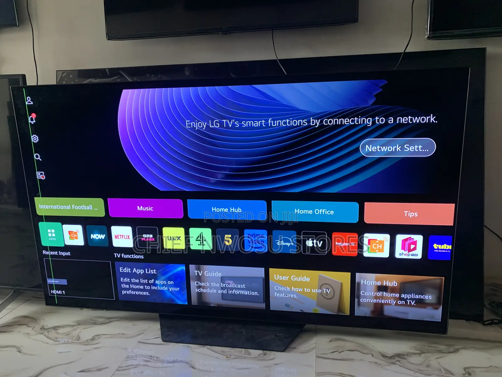 2023 65” Lg Oled Smart Tv (With a Line)