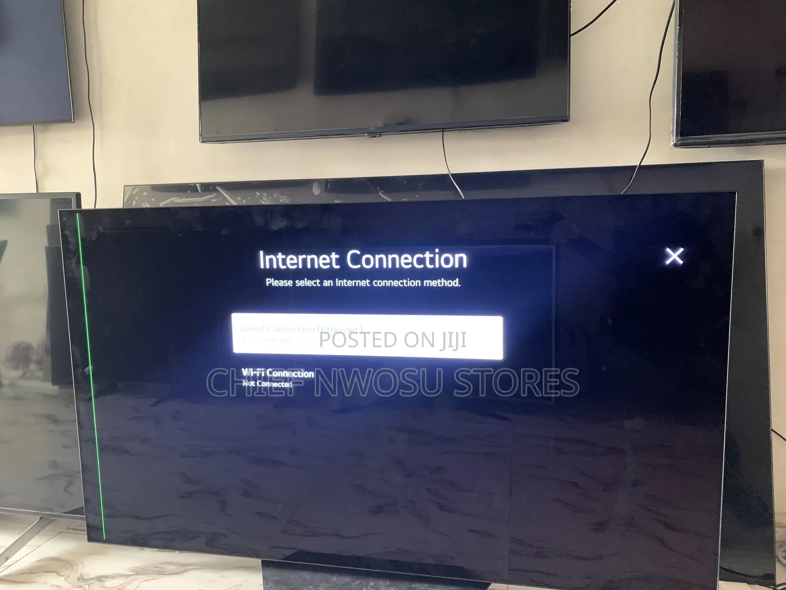 2023 65” Lg Oled Smart Tv (With a Line)