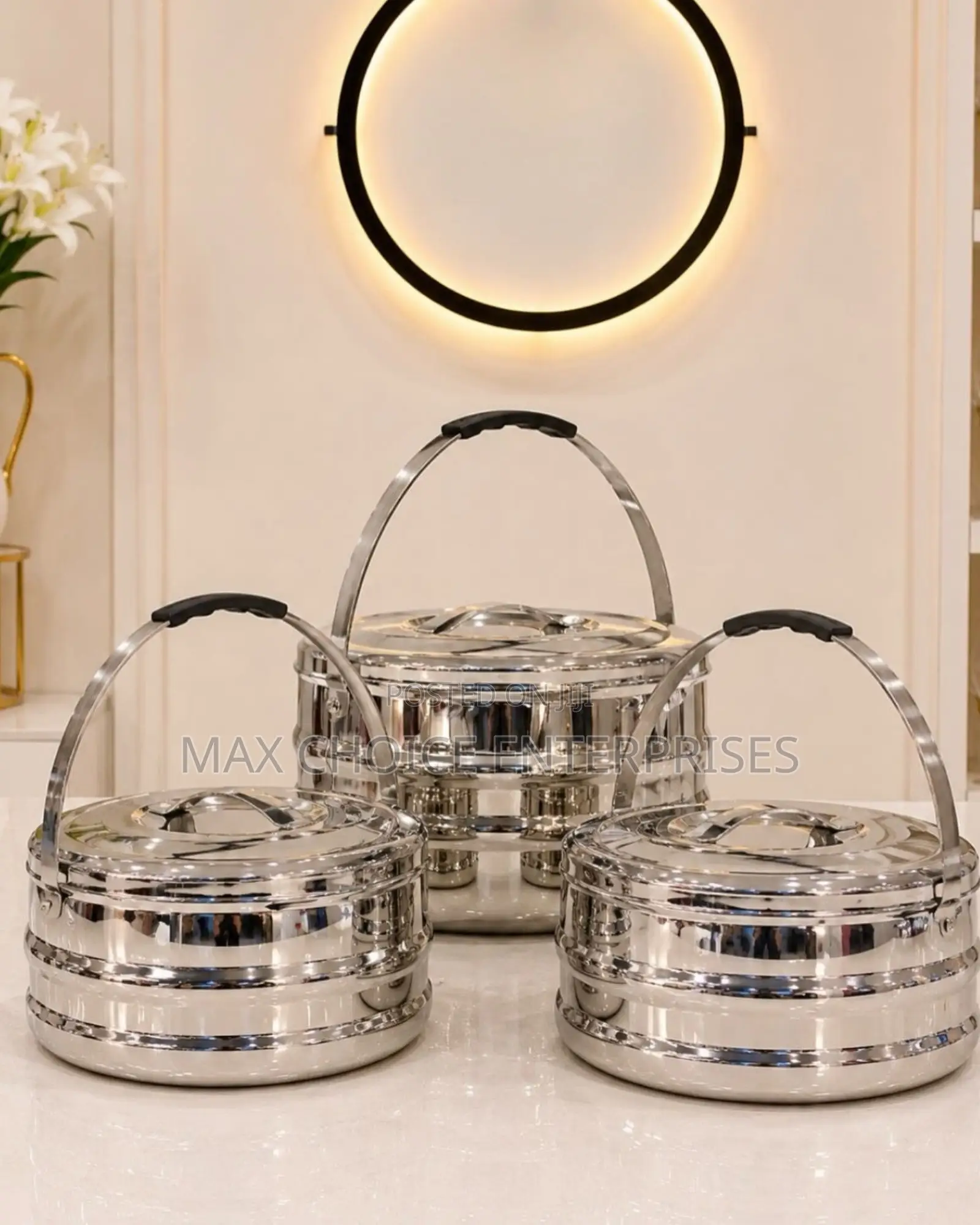 3-Piece Maxima Food Warmer Set