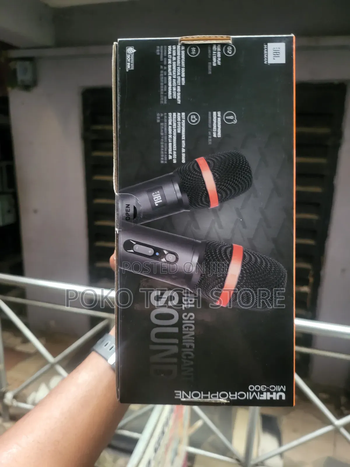JBL Mic-300 Uhf Wireless Microphone Set